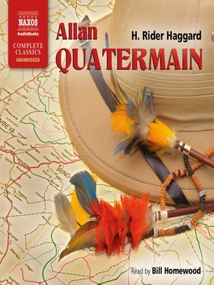 cover image of Allan Quatermain